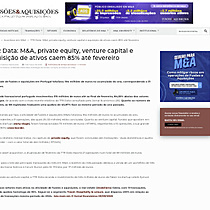 TTR Data: M&A, private equity, venture capital e aquisio de ativos caem 85% at fevereiro